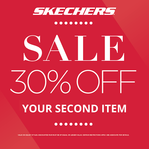 SKECHERS BOGO 30 October1