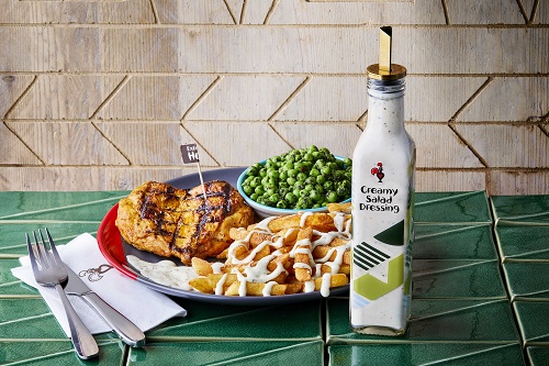 Nandos Creamy Salad Dressing Meal