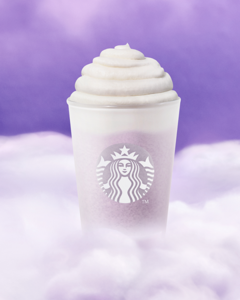 Lavender Cream Frappuccino 1080 x 1350 px